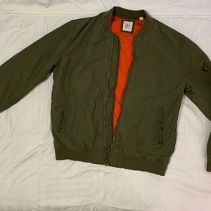 Men’s Gap Bomber jacket.